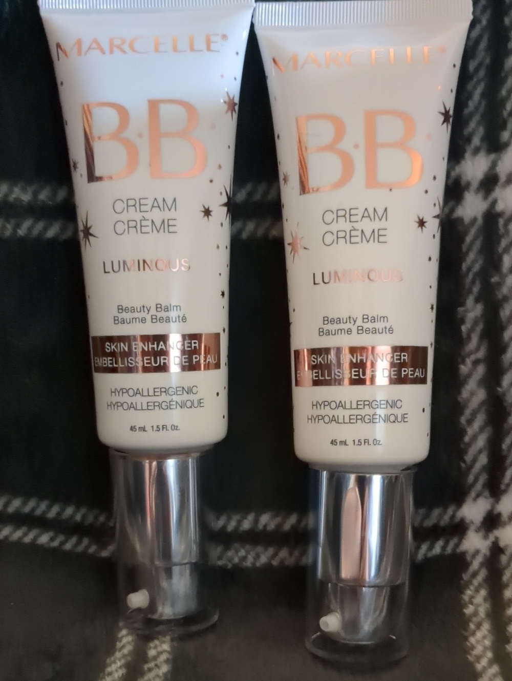 Two Marcelle BB Cream Luminous Beauty Balm - Skin Enhancer (45 ml)